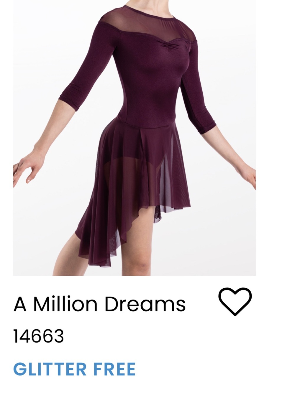 Plum High-Low Dance Dress